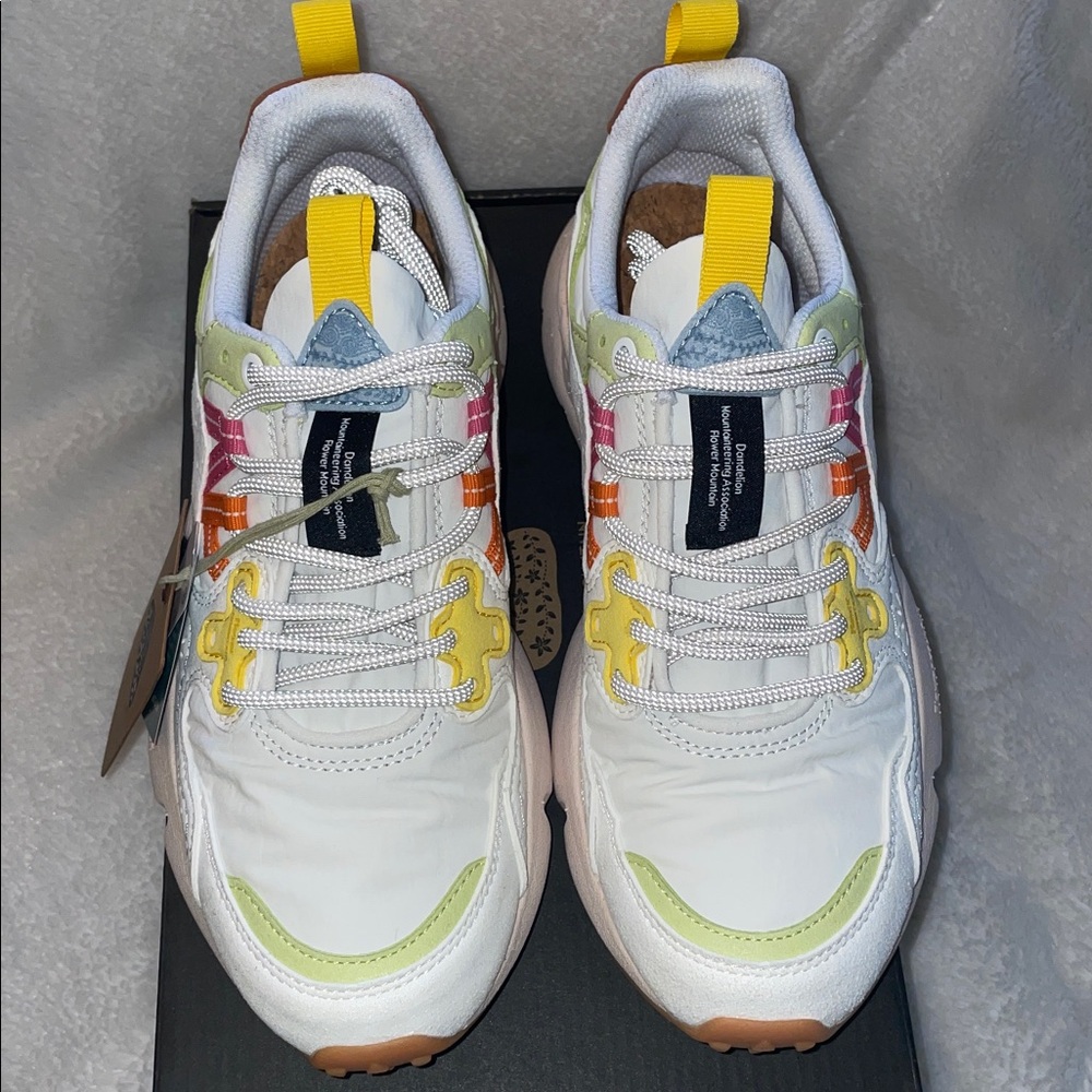NWT Flower Mountain YAMANO 3 WOMAN KAISO - Eco-suede technical fabric Sneaker - Picture 8 of 15